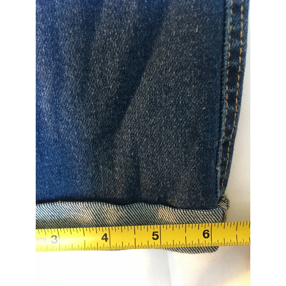 Signature by Levi Strauss Heritage Boyfriend Jeans Dark Wash Denim 14 W32 58996